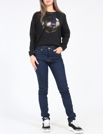 Blugi Bershka, bleumarin