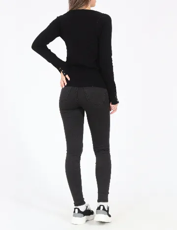 Blugi Pull&Bear, gri inchis