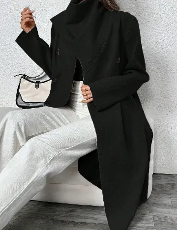 Palton SHEIN, negru Negru