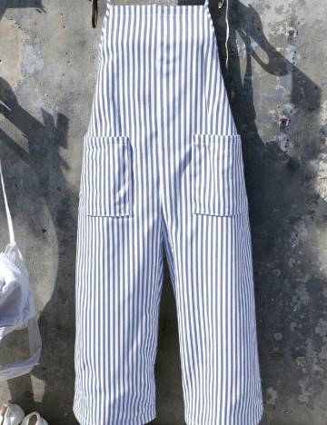 Salopeta SHEIN CURVE, albastru