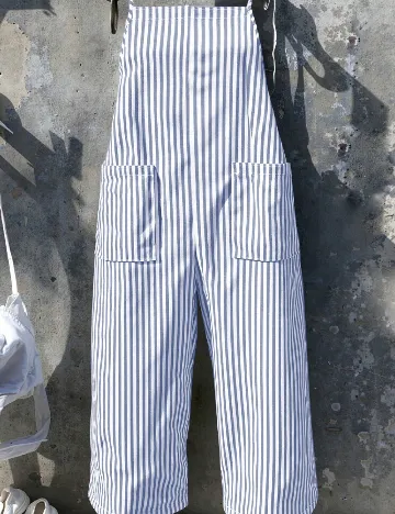 Salopeta SHEIN CURVE, albastru Albastru