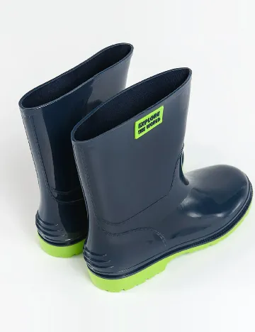 Cizme de ploaie Cool Club, bleumarin Albastru