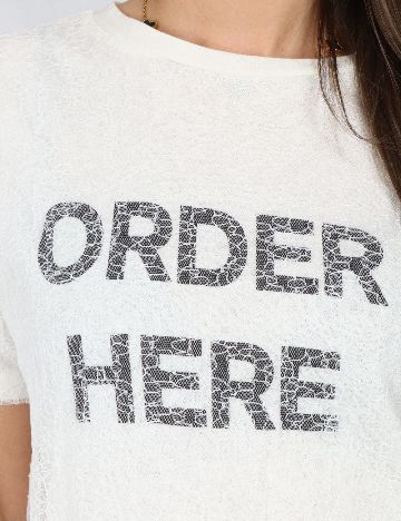 Rochie medie Zara, alb