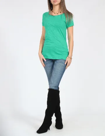 Tricou Pull&Bear, verde Verde