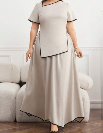 Compleu SHEIN CURVE, bej