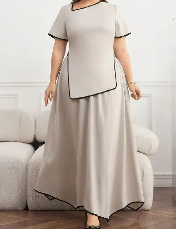 Compleu SHEIN CURVE, bej