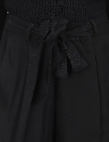 Pantaloni Pull&Bear, negru Negru