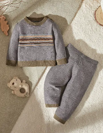 Compleu Shein Kids, gri