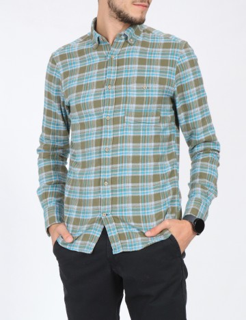 Camasa Pull&Bear, mix culori