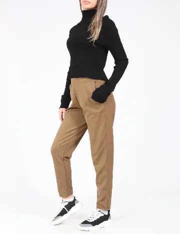 Pantaloni Zara, kaki