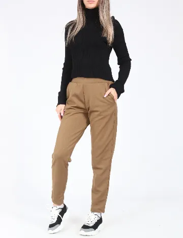 Pantaloni Zara, kaki