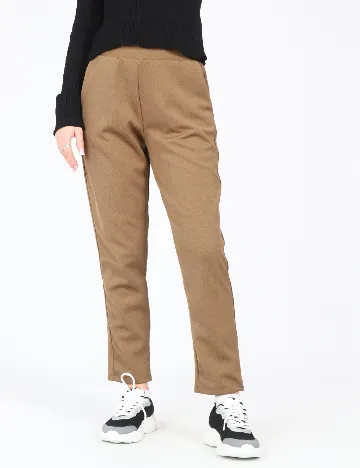 Pantaloni Zara, kaki