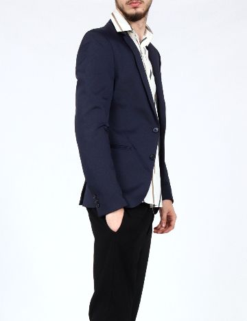 Sacou Zara, bleumarin