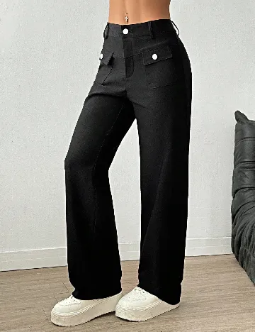 Pantaloni SHEIN, negru