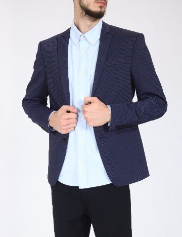 Sacou Zara, bleumarin