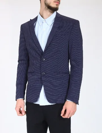 Sacou Zara, bleumarin