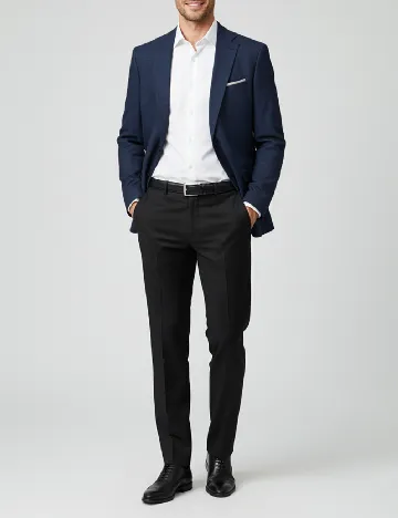 Sacou Zara, bleumarin