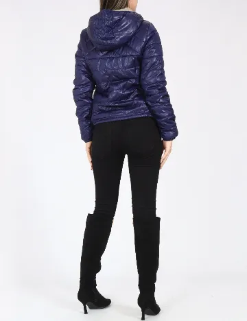 Geaca Pull&Bear, albastru Albastru