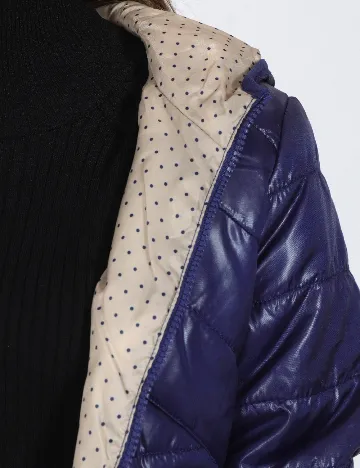 Geaca Pull&Bear, albastru Albastru