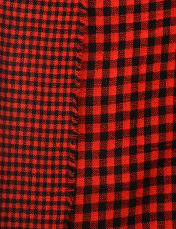 Esarfa Zara, rosu/negru