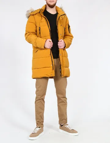 Geaca Zara, mustar Galben