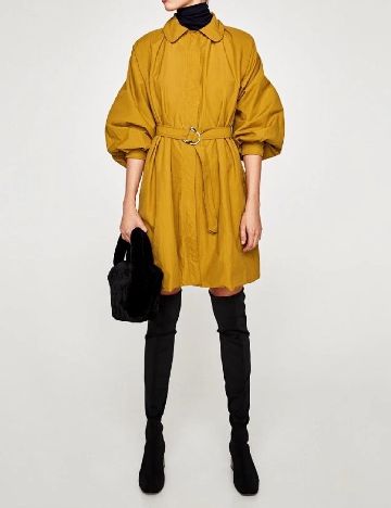 Jacheta de ploaie Zara, mustar