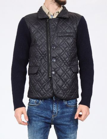 Jacheta Zara, negru/bleumarin