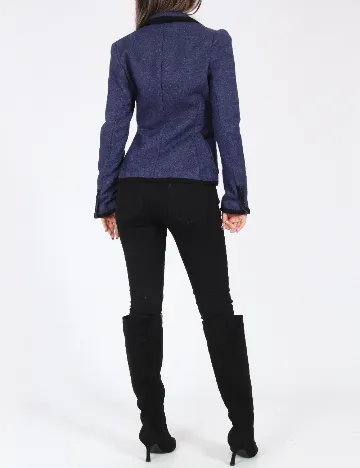 Sacou Zara, albastru Albastru