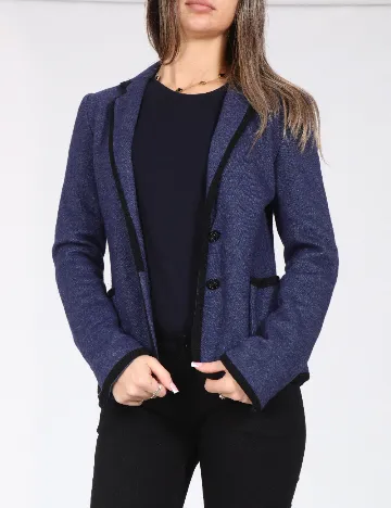 Sacou Zara, albastru Albastru