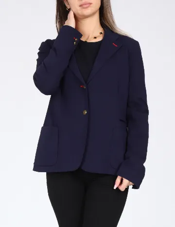 Sacou Zara, albastru Albastru