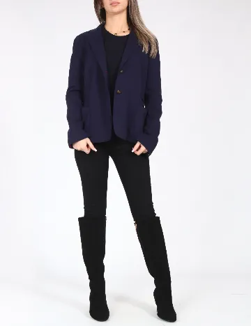 Sacou Zara, albastru Albastru