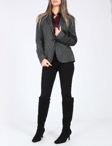 Sacou Zara, gri inchis