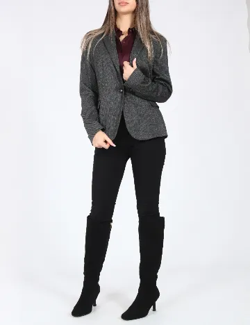 Sacou Zara, gri inchis Gri