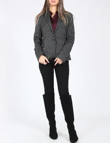 Sacou Zara, gri inchis Gri