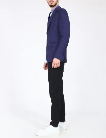 Sacou Massimo Dutti, bleumarin