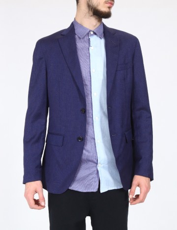 Sacou Massimo Dutti, bleumarin