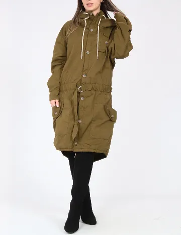 Geaca Zara, kaki Verde