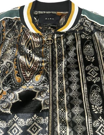 Jacheta Zara, mix culori