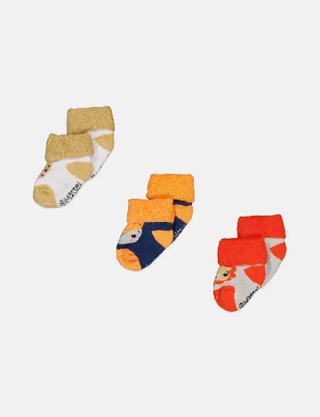 Set sosete 3 perechi Fisher-Price, mix culori Mix culori