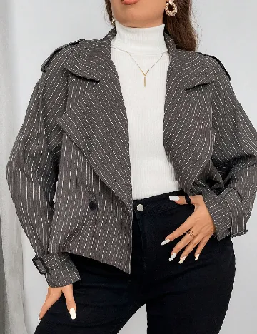 Jacheta SHEIN CURVE, gri