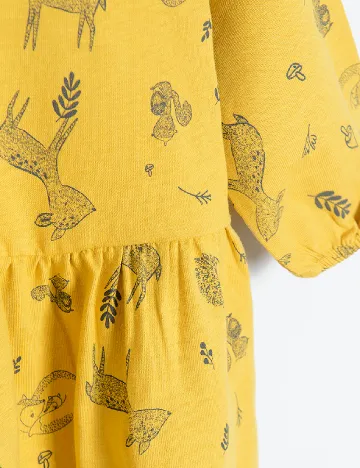 Rochie Cool Club, galben