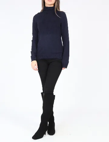 Bluza Pull&Bear, bleumarin Albastru
