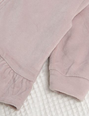 Hanorac Cool Club, roz pudra