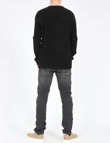 Bluza Bershka, negru Negru