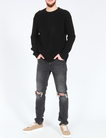 Bluza Bershka, negru