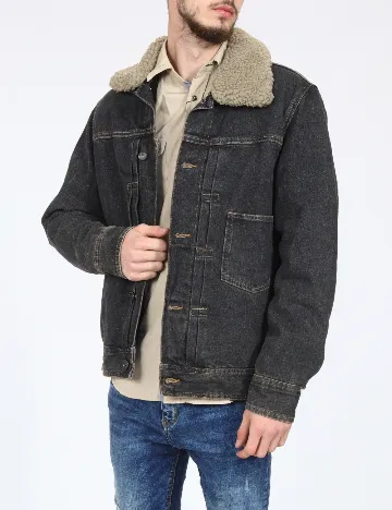 Jacheta Zara, gri inchis Gri