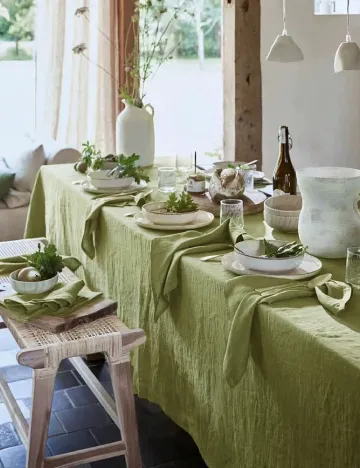 Set servetele de masa SHEIN, verde