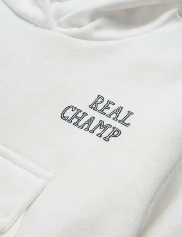 Hanorac Cool Club, alb Alb