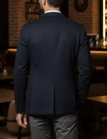 Sacou Zara, bleumarin