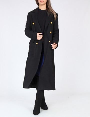 Palton Bershka, negru